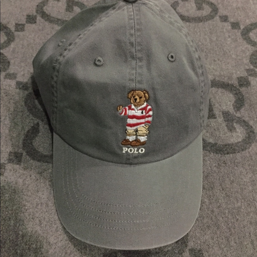 Brand New With Tags Polo Bear Hat One Size Fit All
